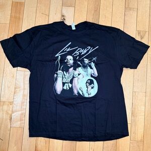 Lil Baby black cotton t-shirt Size XXL #rapper #music
